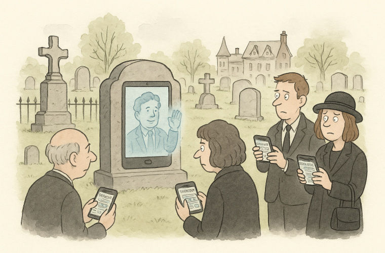 The Digital Afterlife.